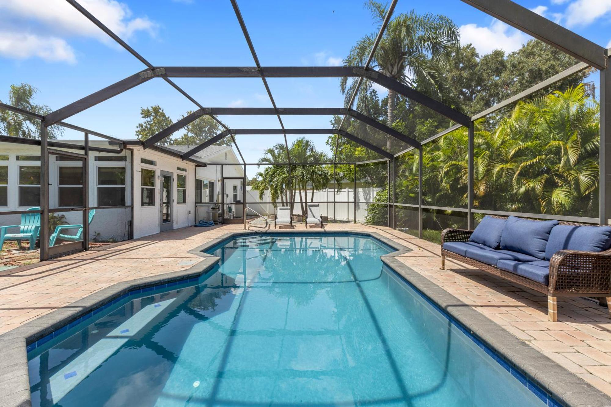 Relaxing Coastal Comfort - Heated Pool Clearwater Exterior foto
