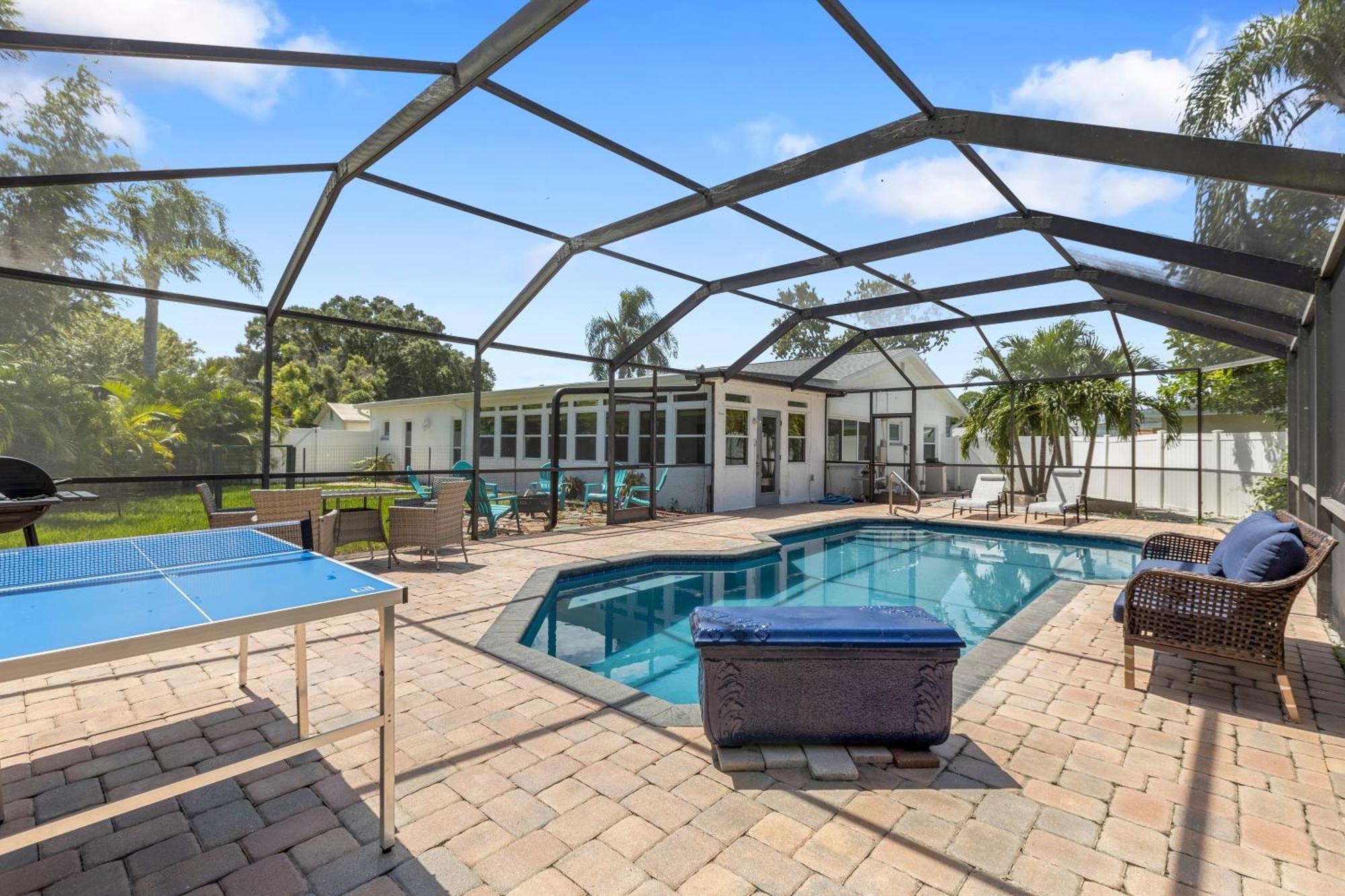 Relaxing Coastal Comfort - Heated Pool Clearwater Exterior foto